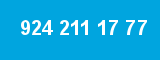 924 211 17 77 924 211 17 77